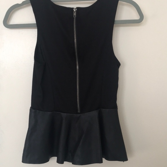 Black peplum top XS - Picture 5 of 5